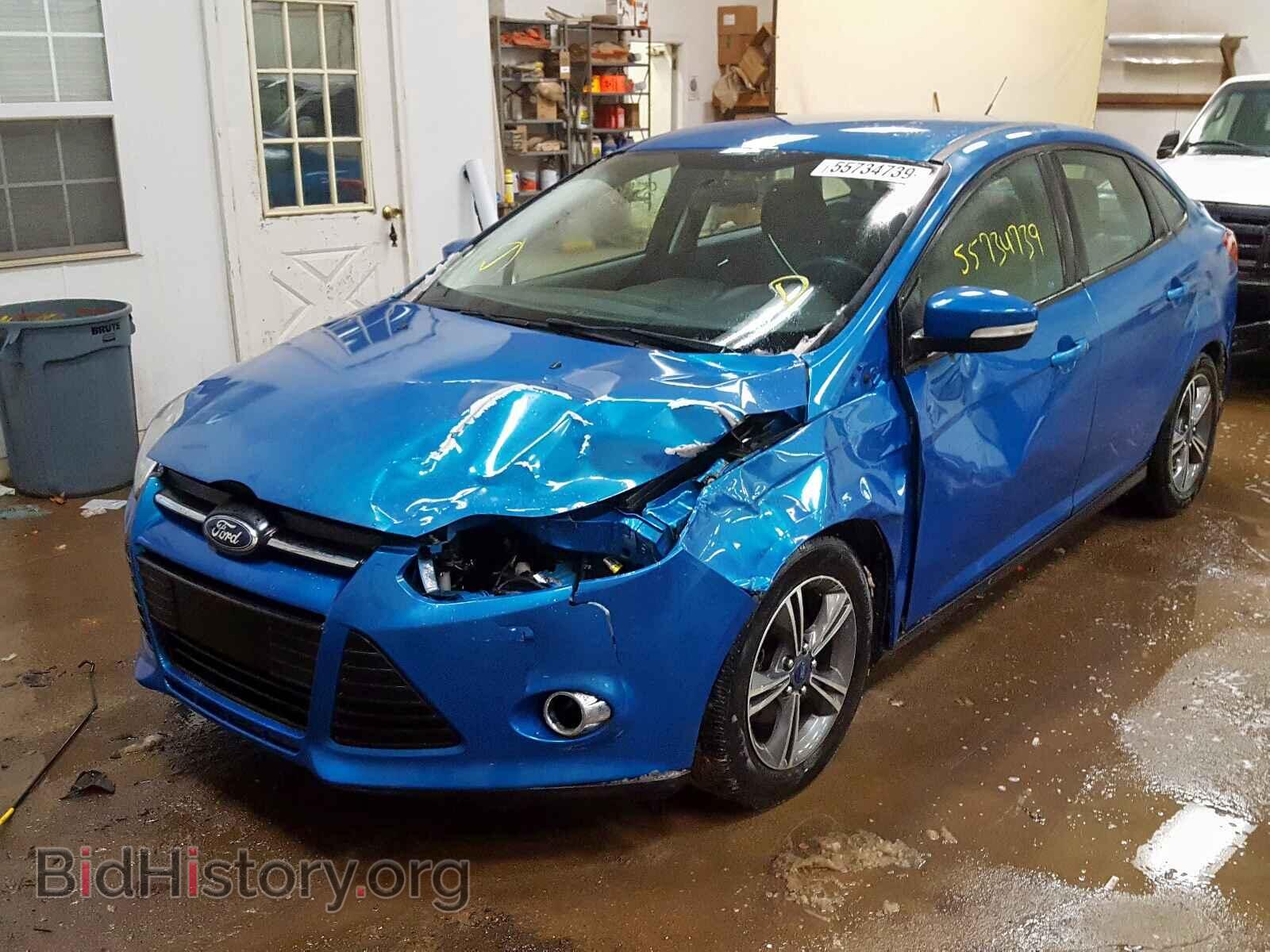 2014 FORD FOCUS SE - VIN: 1FADP3F22EL108266 - Фото 2