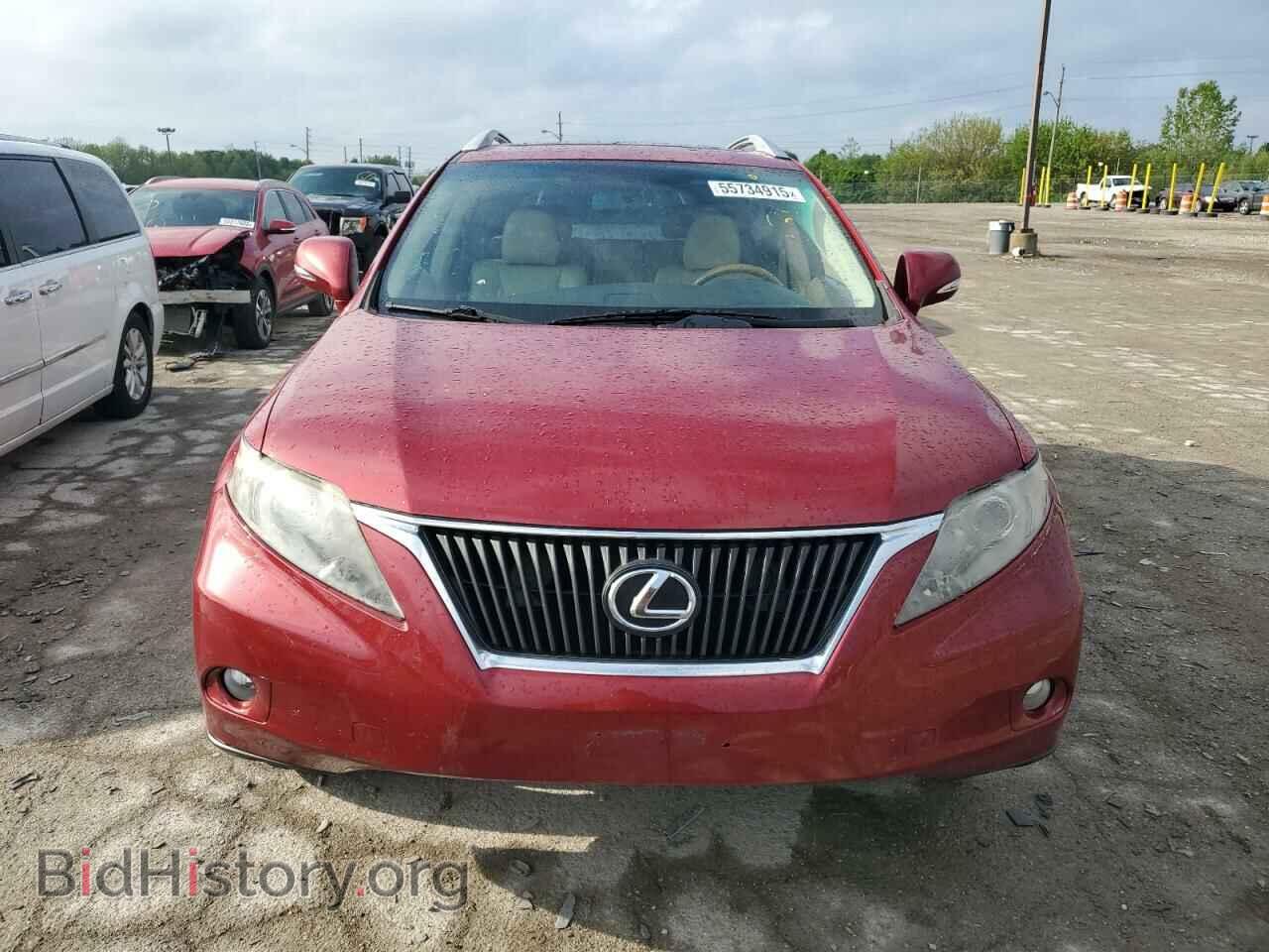 2011 LEXUS RX350 - VIN: 2T2BK1BA5BC093617 - Фото 5
