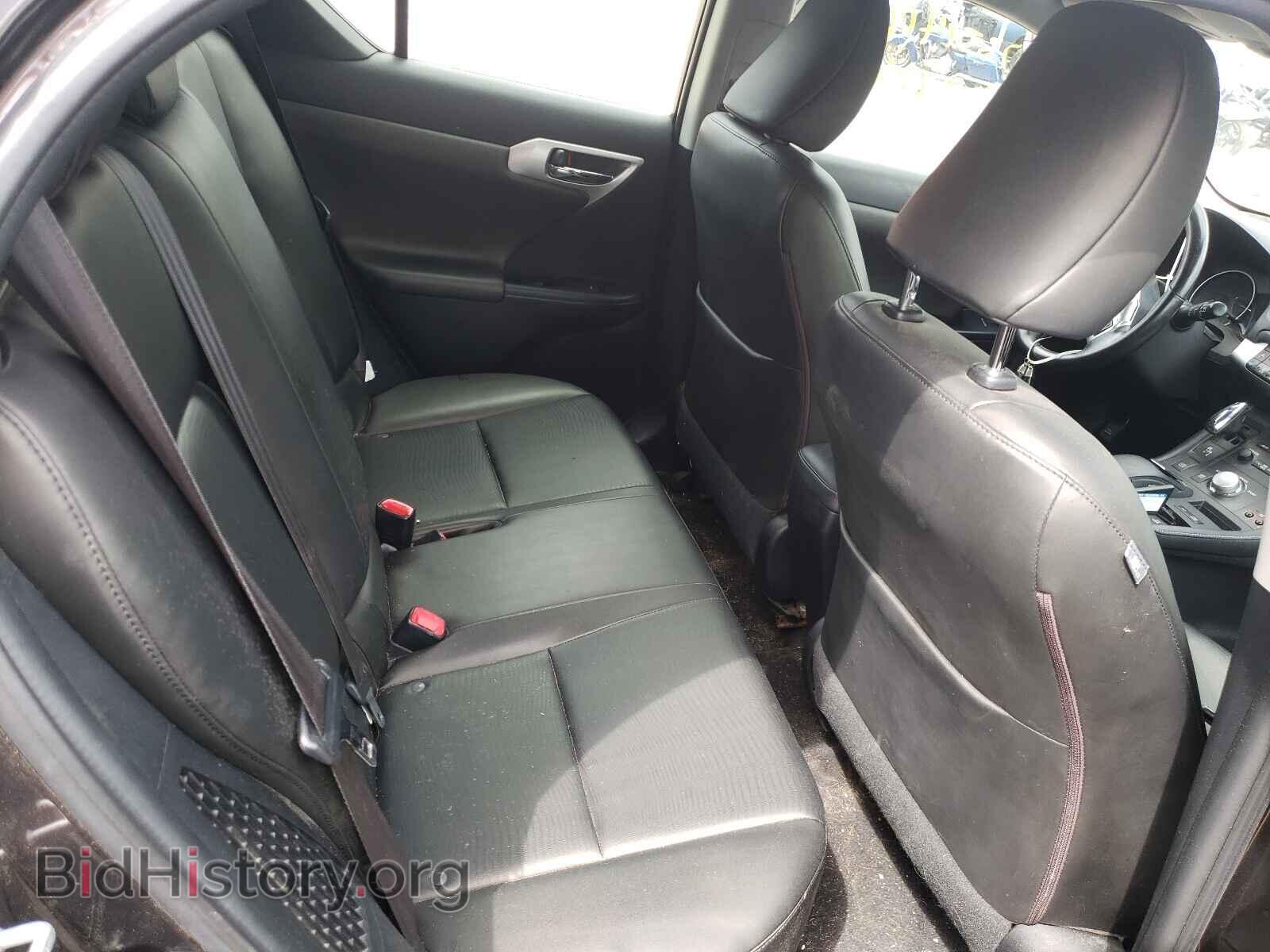 2012 LEXUS CT 200 - VIN: JTHKD5BH3C2114322 - Фото 6