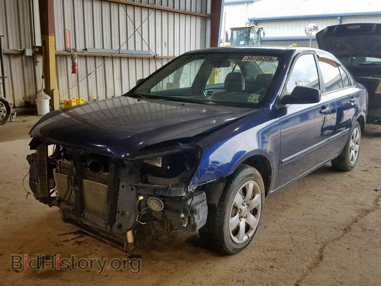 2007 KIA OPTIMA - VIN: KNAGE123475110489 - Фото 2