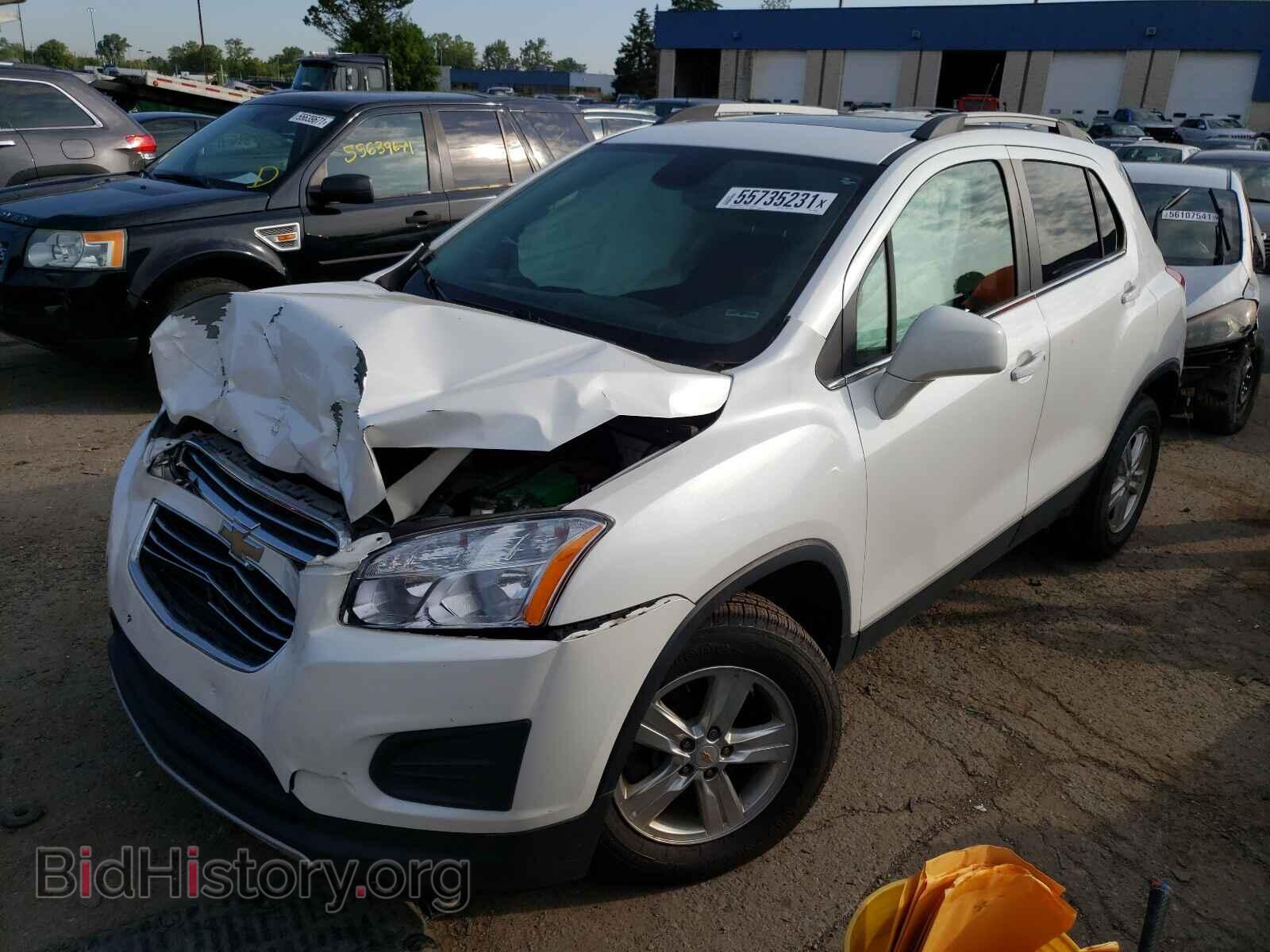 2015 CHEVROLET TRAX - VIN: KL7CJRSBXFB142640 - Фото 2