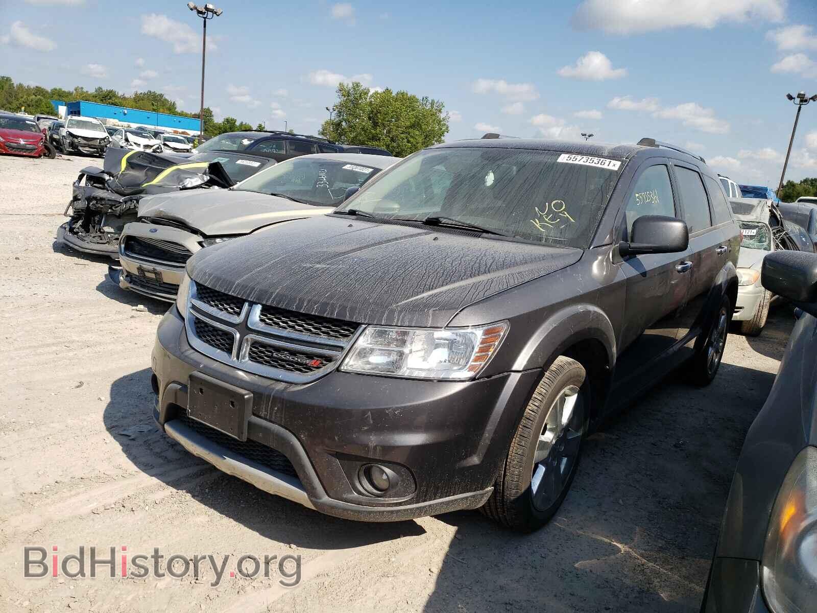 2014 DODGE JOURNEY - VIN: 3C4PDDDG6ET218469 - Фото 2