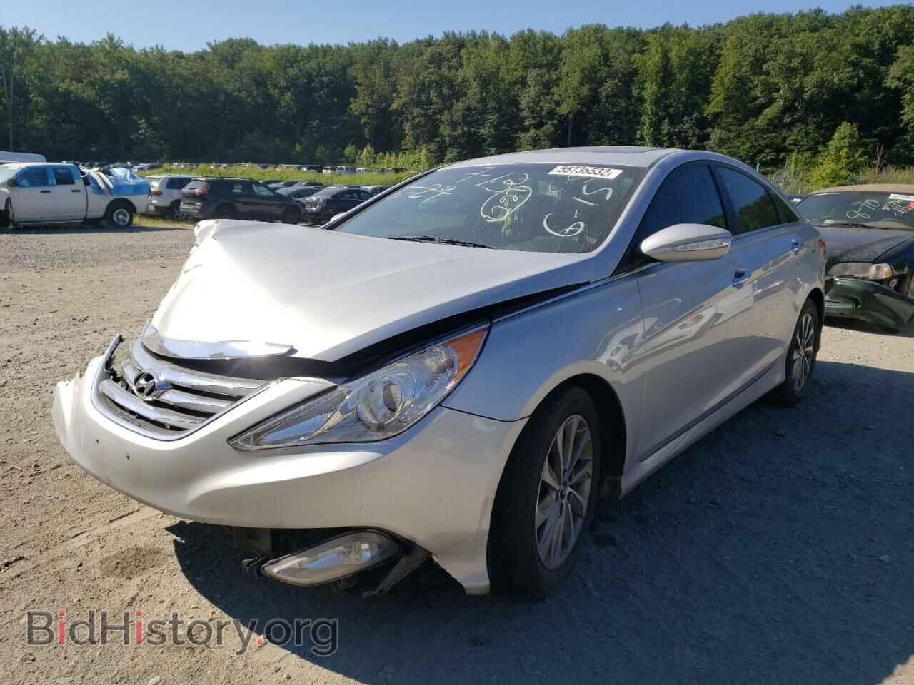 2014 HYUNDAI SONATA - VIN: 5NPEC4AC4EH906529 - Photo 2