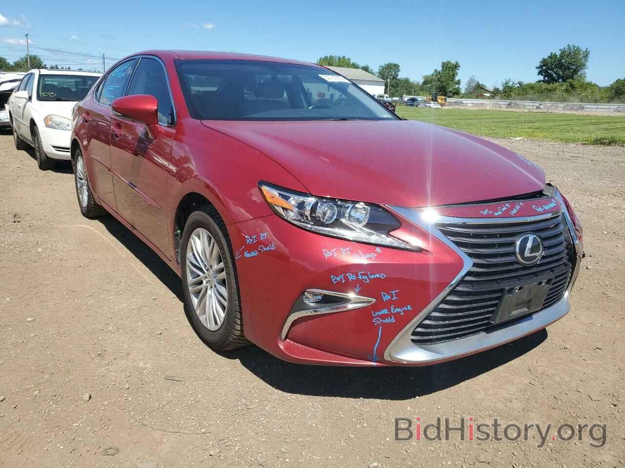 Photo JTHBK1GG5G2217309 - LEXUS ES350 2016