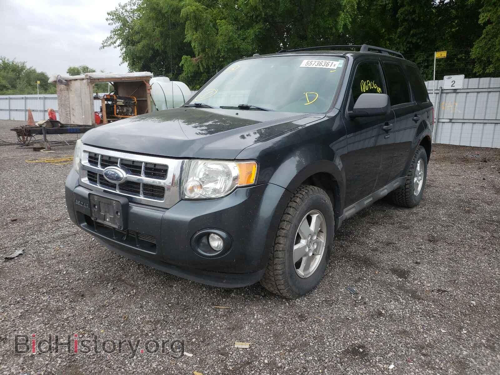 2009 FORD ESCAPE - VIN: 1FMCU03G69KB46250 - Фото 2