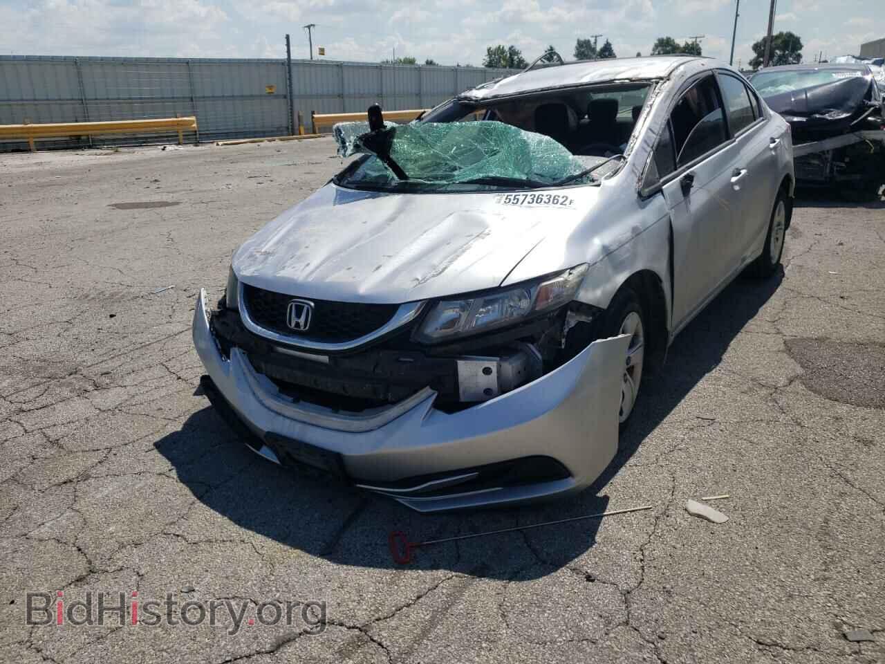 2013 HONDA CIVIC - VIN: 19XFB2F55DE098510 - Фото 2