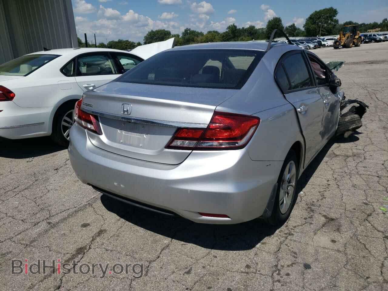 2013 HONDA CIVIC - VIN: 19XFB2F55DE098510 - Фото 4