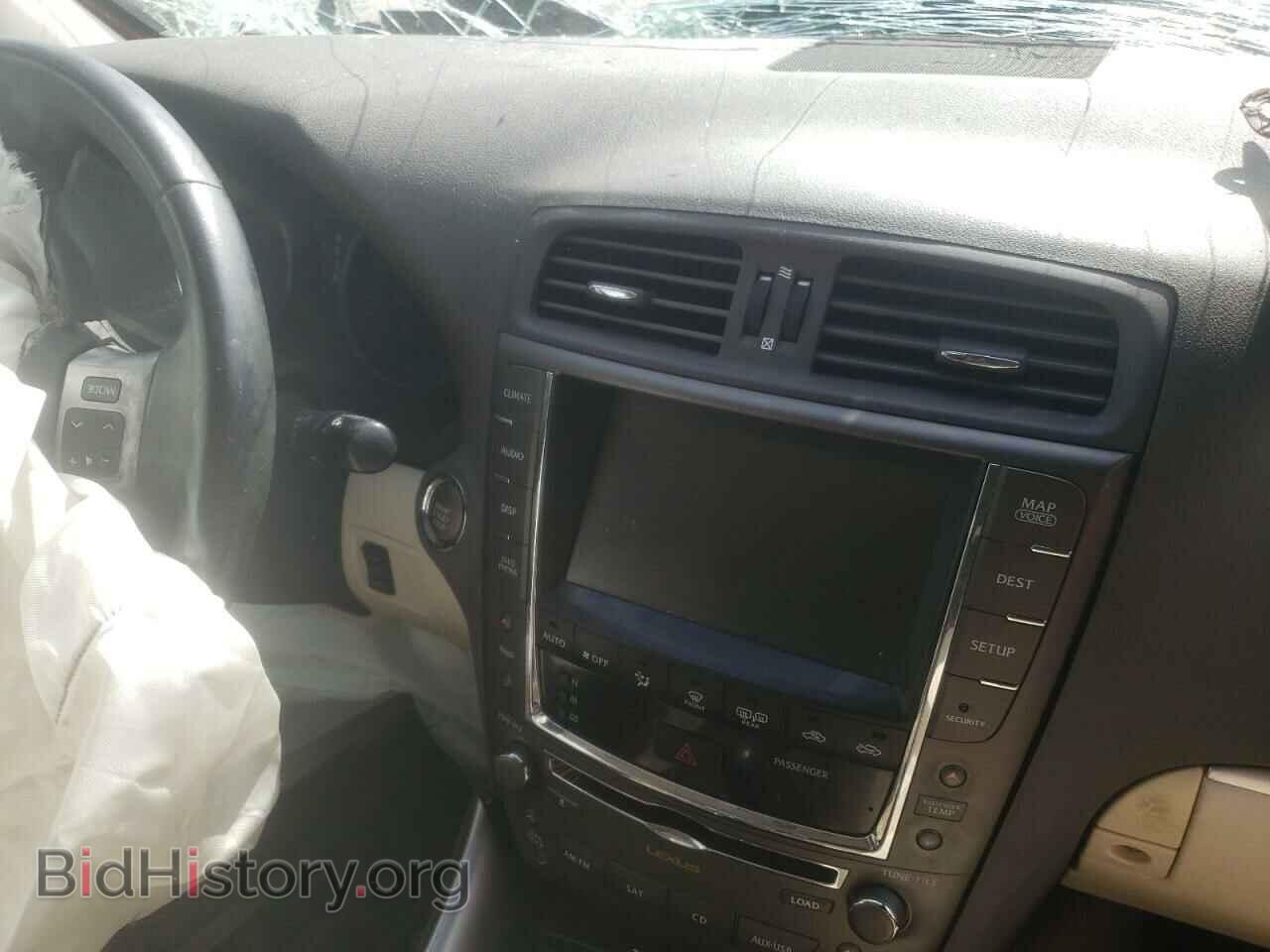 2012 LEXUS IS - VIN: JTHBF5C26C5168488 - Фото 9