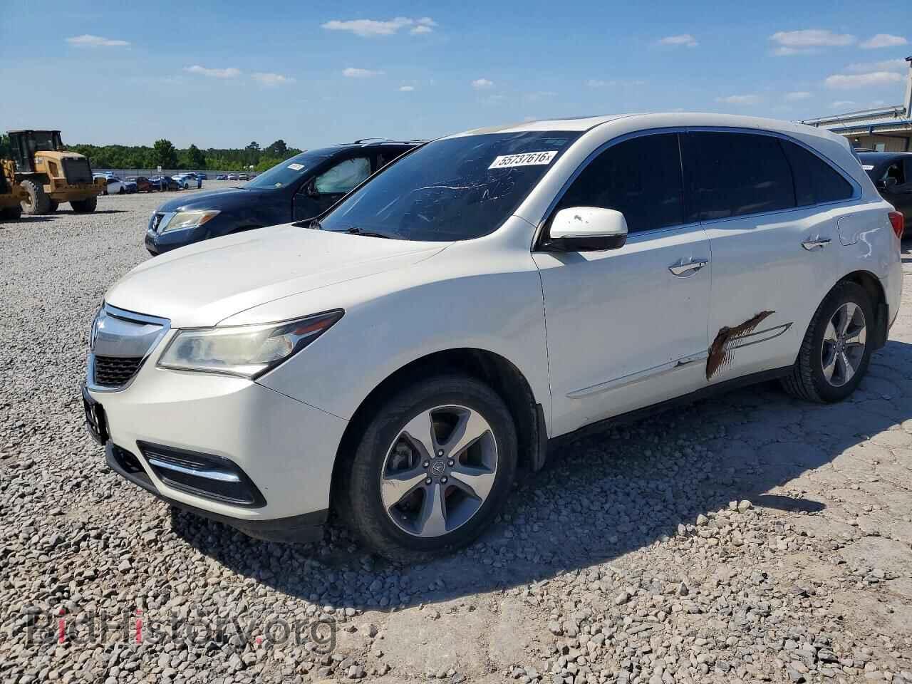 Photo 5FRYD3H23EB003626 - ACURA MDX 2014