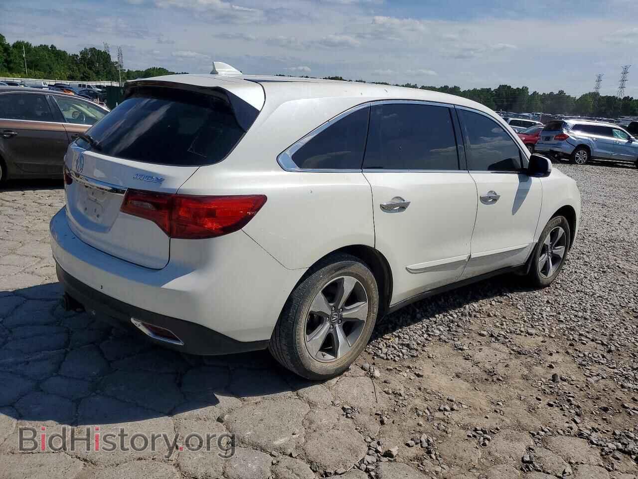 2014 ACURA MDX - VIN: 5FRYD3H23EB003626 - Фото 3