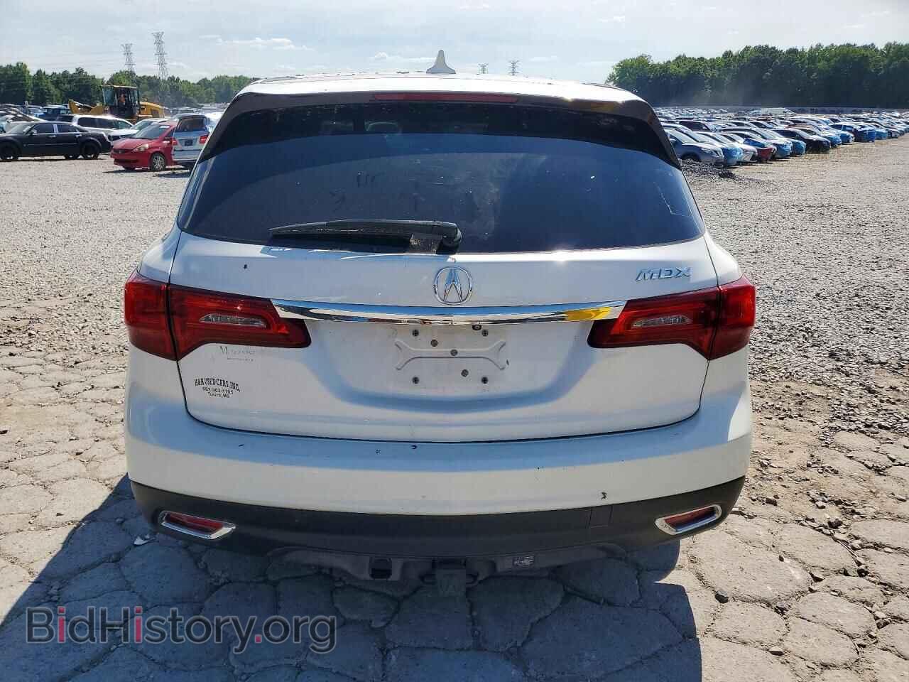 2014 ACURA MDX - VIN: 5FRYD3H23EB003626 - Фото 6