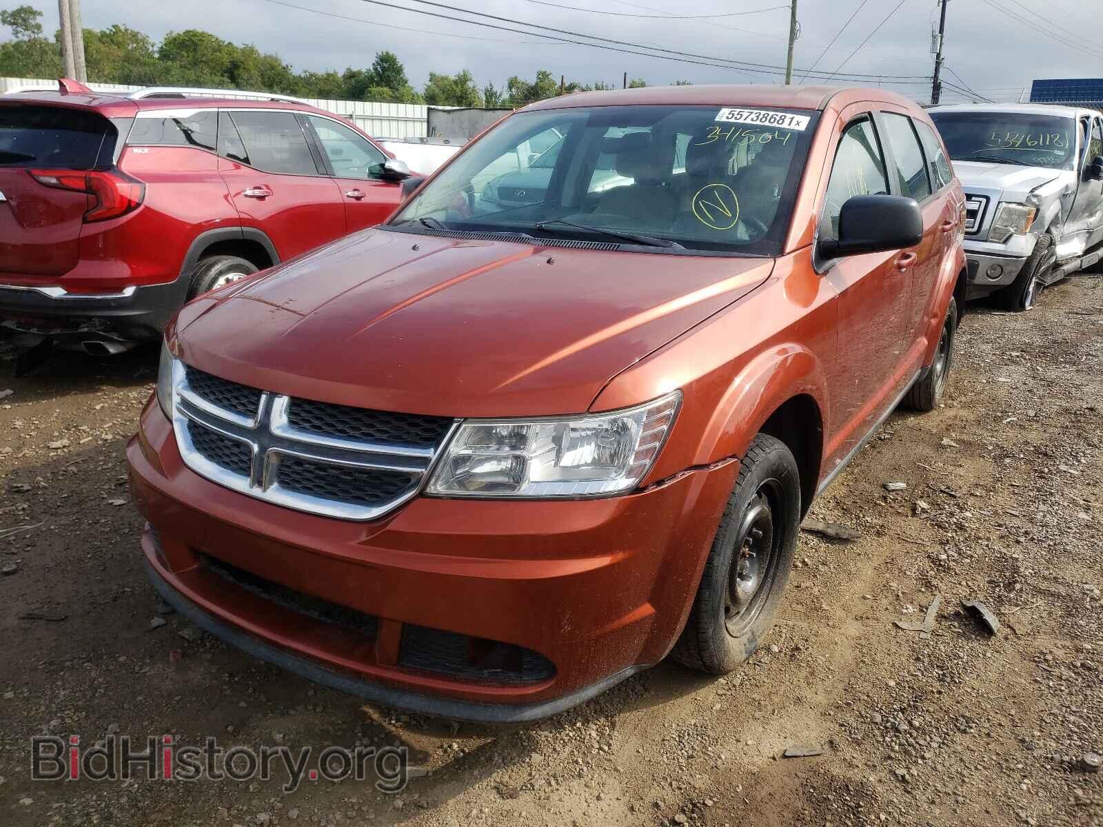 2012 DODGE JOURNEY - VIN: 3C4PDCAB5CT341504 - Фото 2