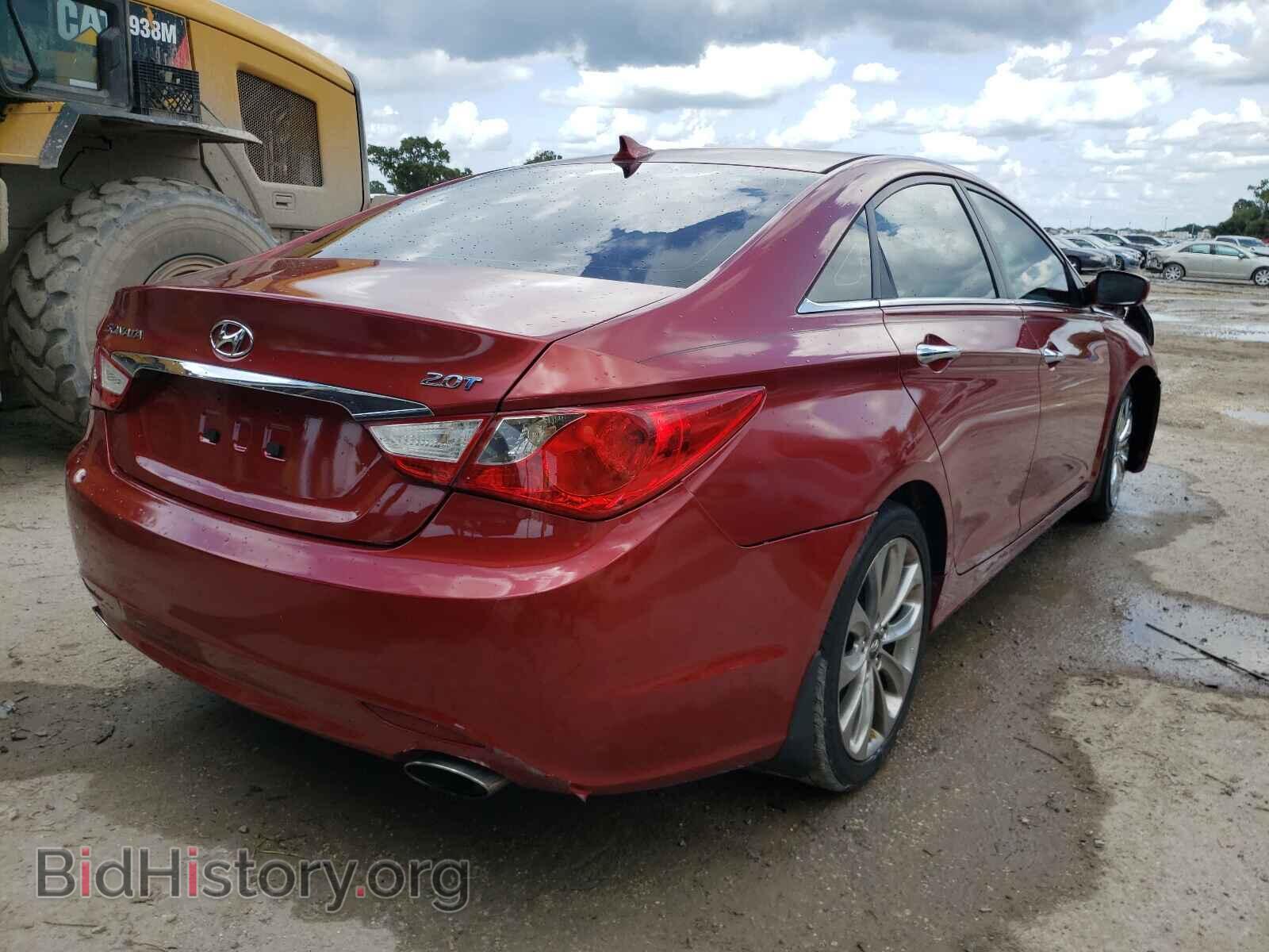 2013 HYUNDAI SONATA - VIN: 5NPEC4AB4DH535992 - Фото 4