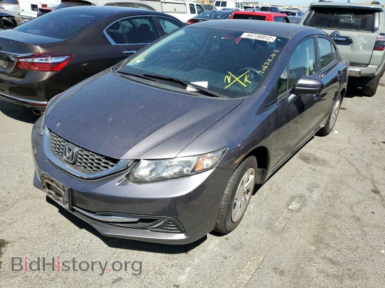 2014 HONDA CIVIC - VIN: 19XFB2F5XEE238276 - Photo 2