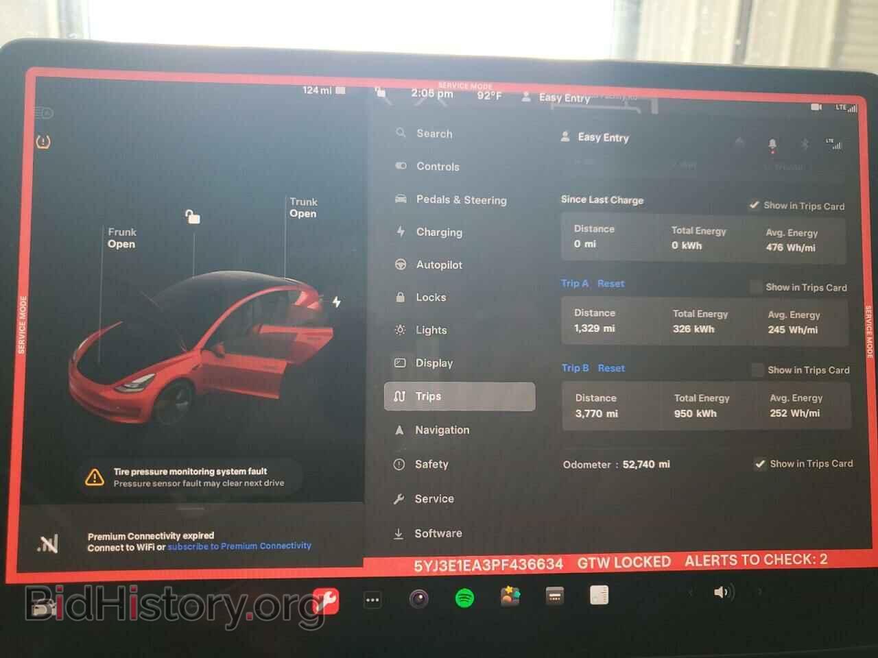 2023 TESLA MODEL 3 - VIN: 5YJ3E1EA3PF436634 - Фото 9
