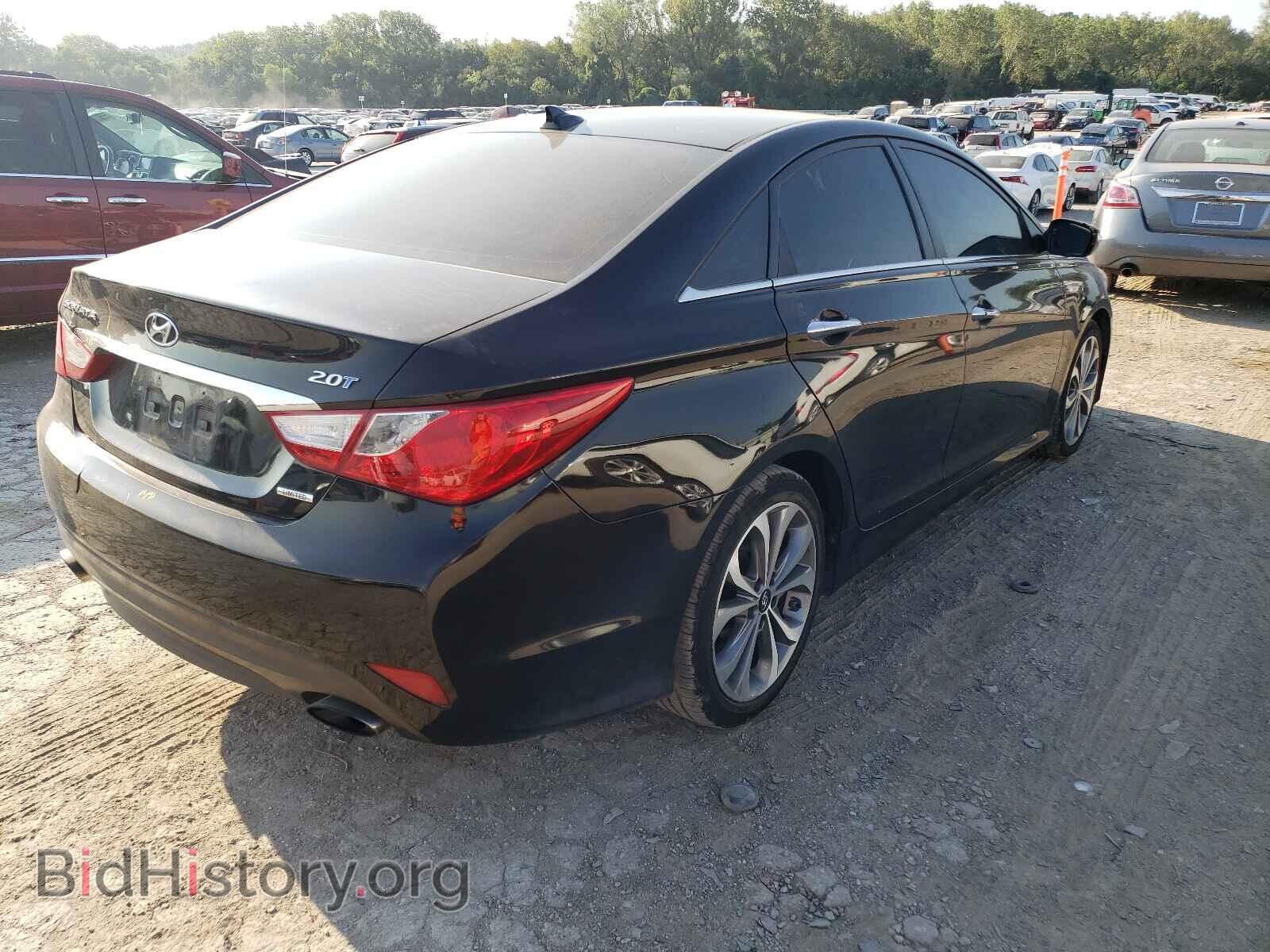 2014 HYUNDAI SONATA - VIN: 5NPEC4AB1EH841632 - Фото 4