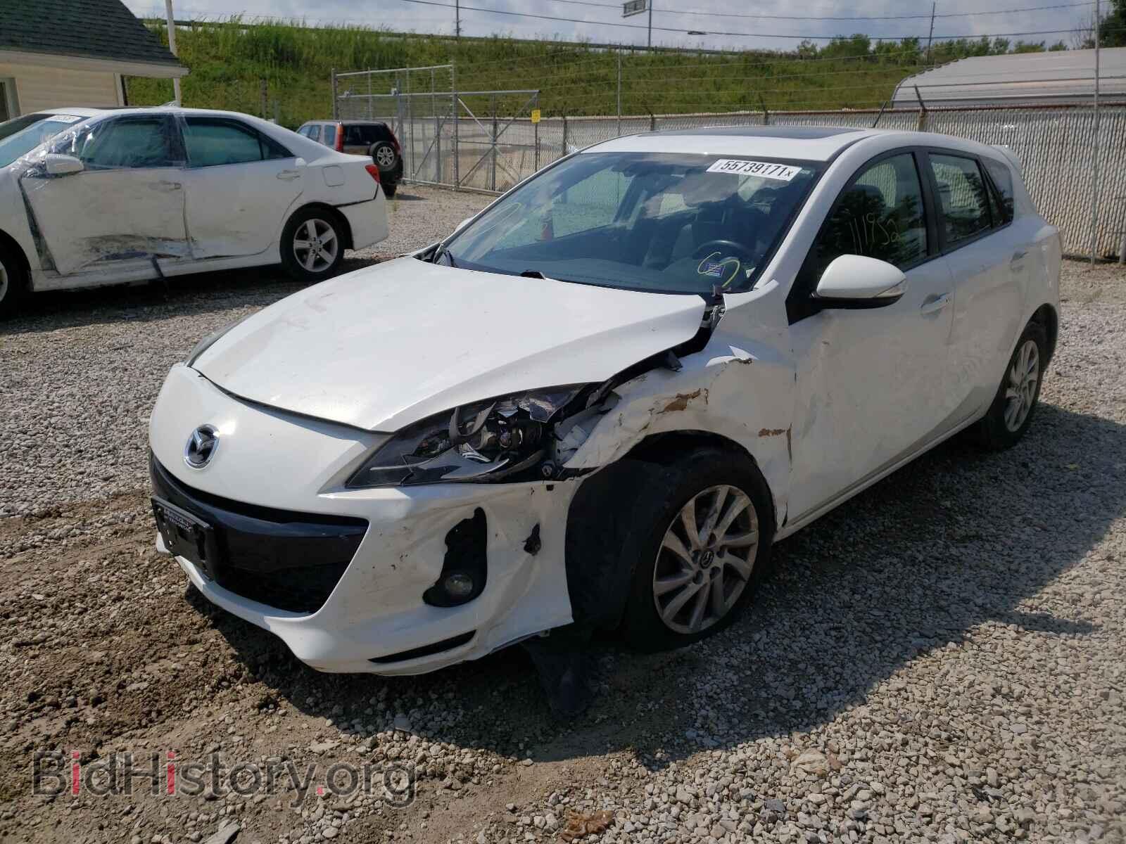 2013 MAZDA 3 - VIN: JM1BL1MP5D1747235 - Фото 2