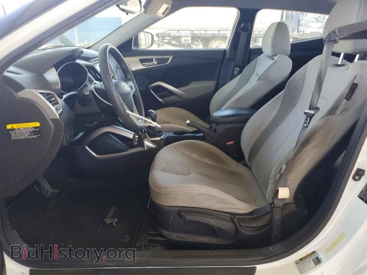 2012 HYUNDAI VELOSTER - VIN: KMHTC6AD6CU020142 - Фото 7