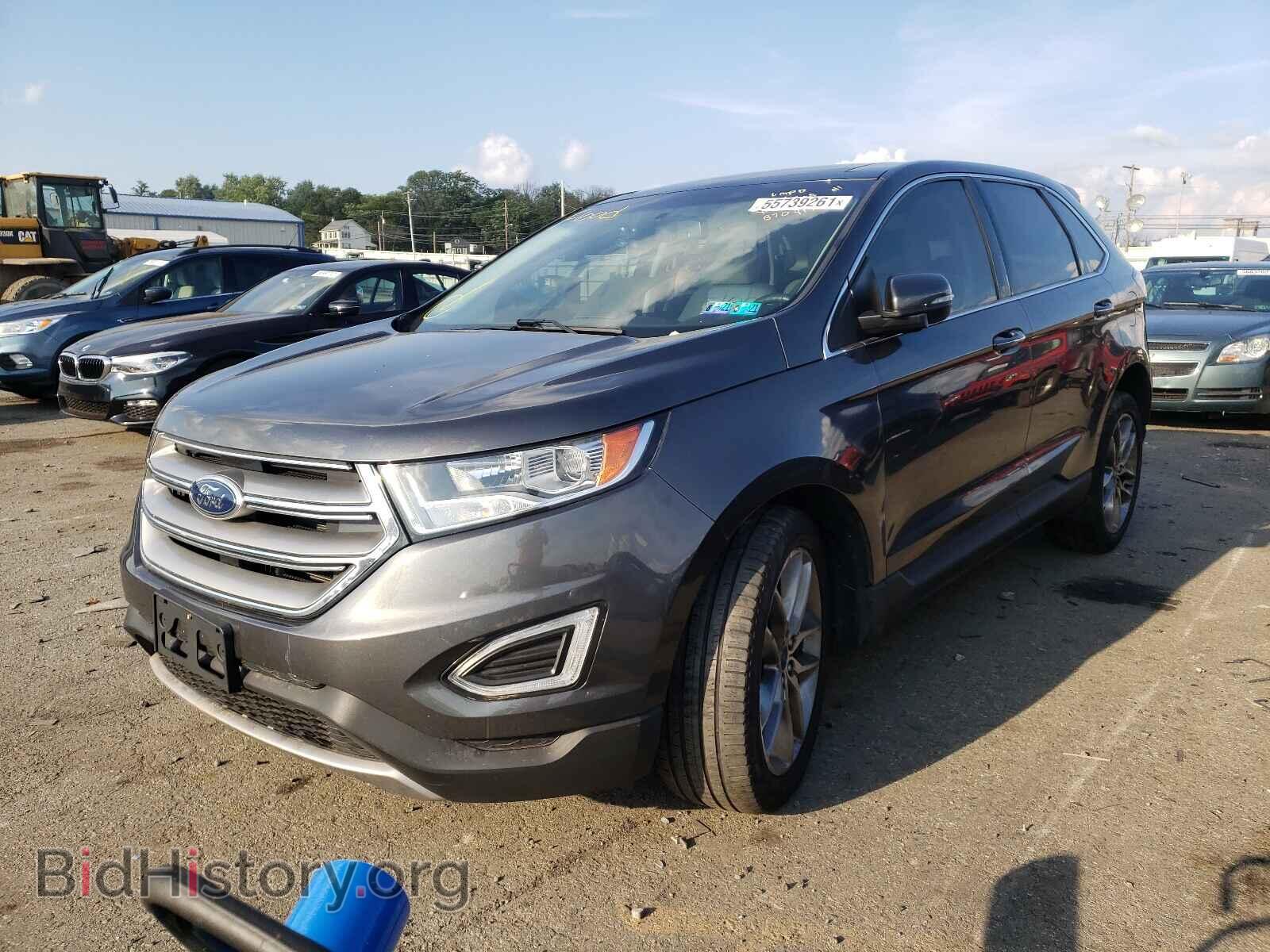 2017 FORD EDGE - VIN: 2FMPK4K96HBB70817 - Фото 2
