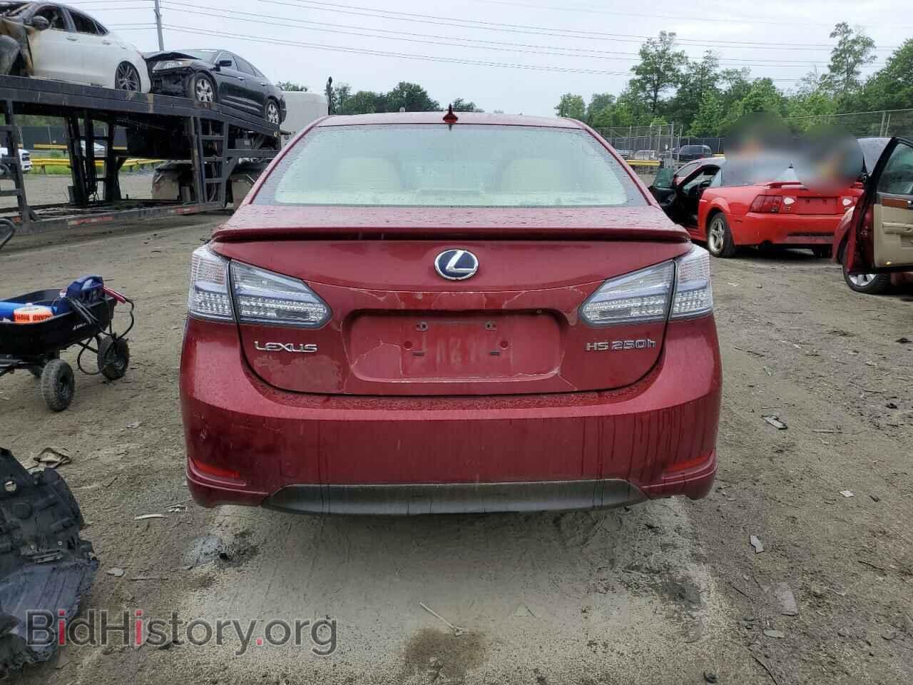 2010 LEXUS HS - VIN: JTHBB1BA9A2007936 - Фото 6
