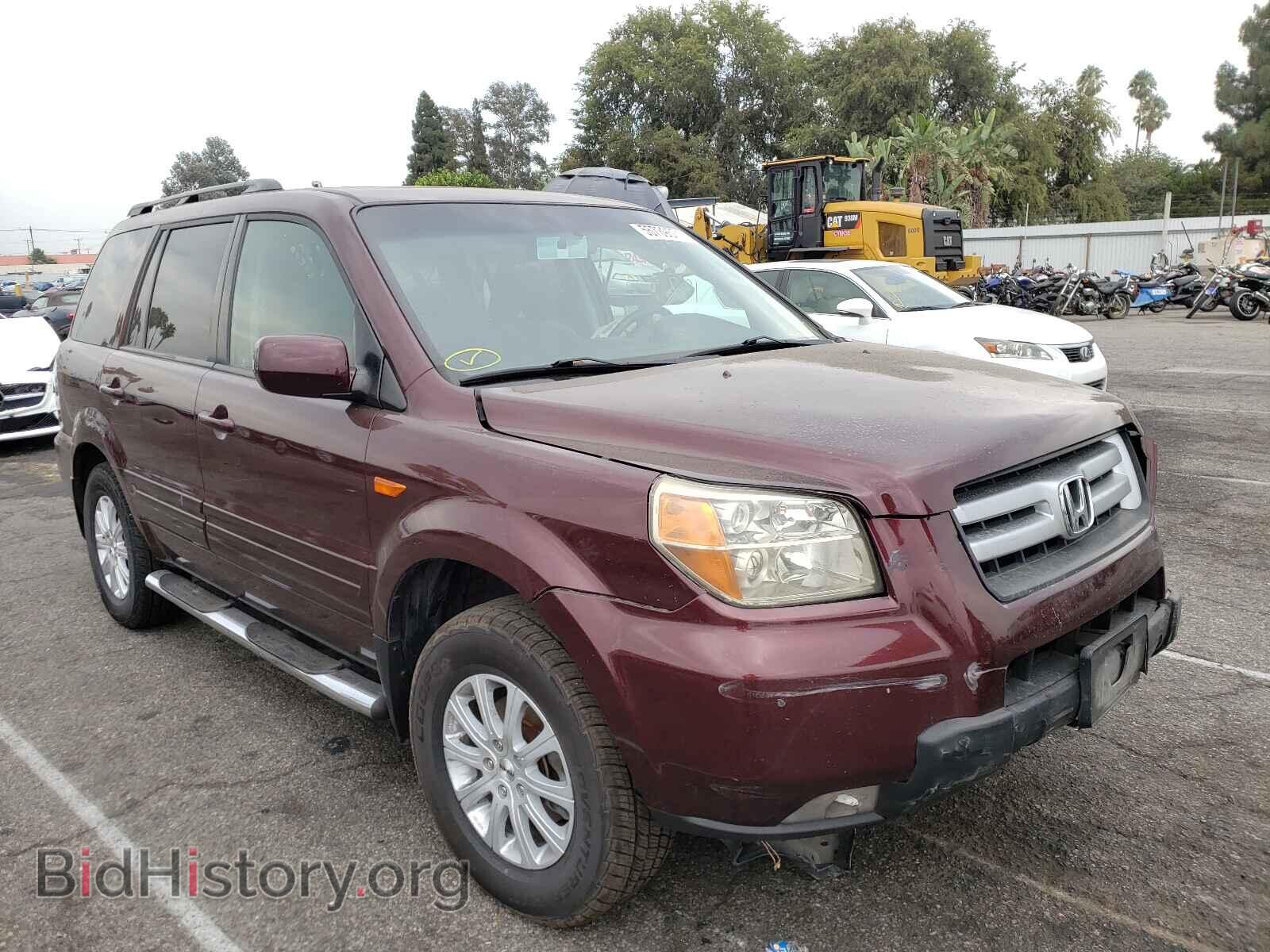 Фотография 5FNYF28378B004670 - HONDA PILOT 2008