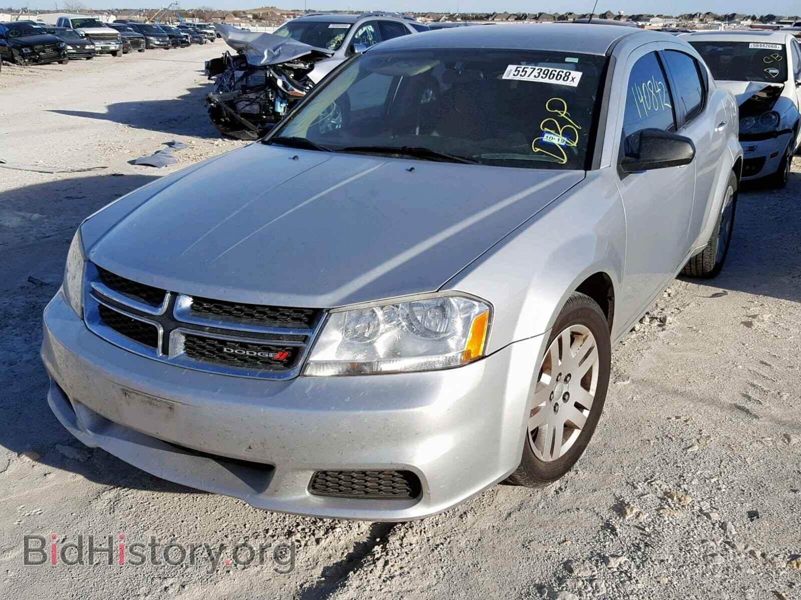 2011 DODGE AVENGER - VIN: 1B3BD4FB8BN541530 - Фото 2