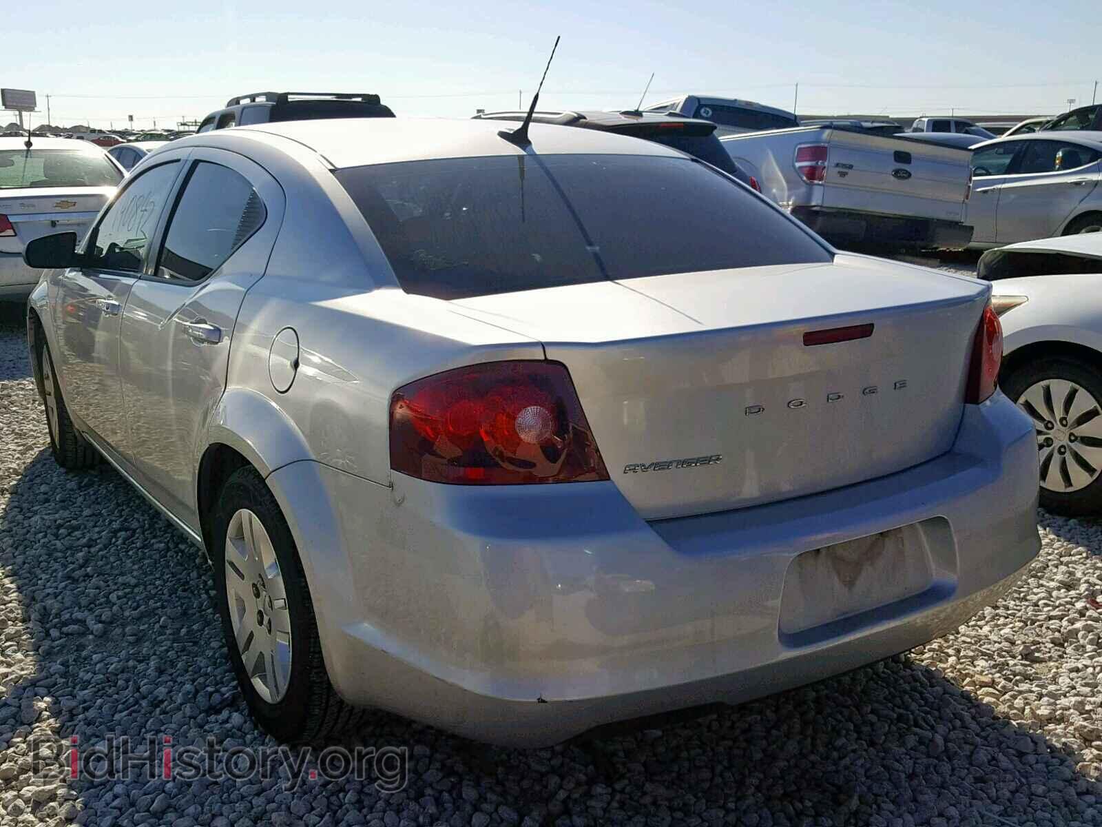 2011 DODGE AVENGER - VIN: 1B3BD4FB8BN541530 - Фото 3