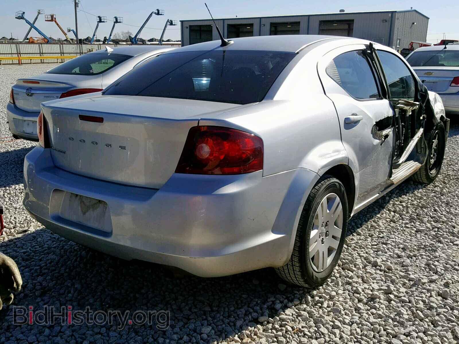 2011 DODGE AVENGER - VIN: 1B3BD4FB8BN541530 - Фото 4