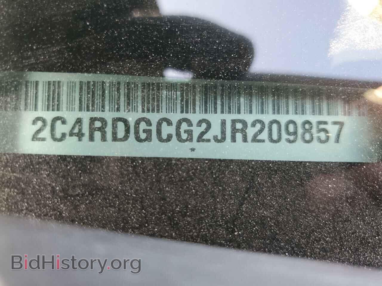 2018 DODGE CARAVAN - VIN: 2C4RDGCG2JR209857 - Фото 14
