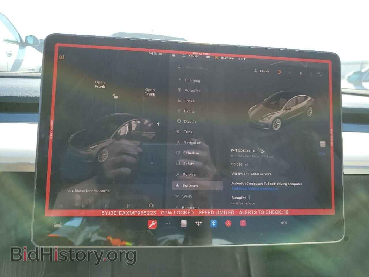 2021 TESLA MODEL 3 - VIN: 5YJ3E1EAXMF995223 - Фото 9
