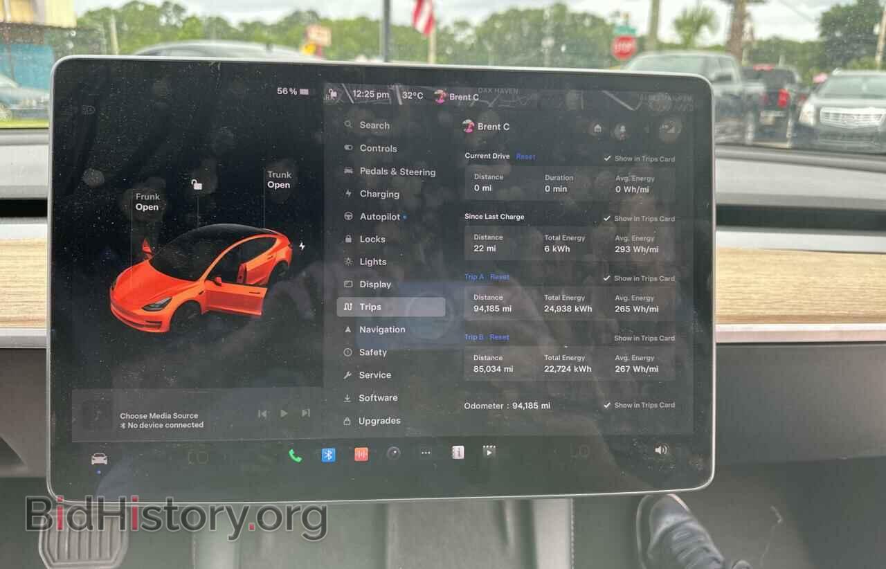 2021 TESLA MODEL 3 - VIN: 5YJ3E1EA9MF048657 - Фото 8