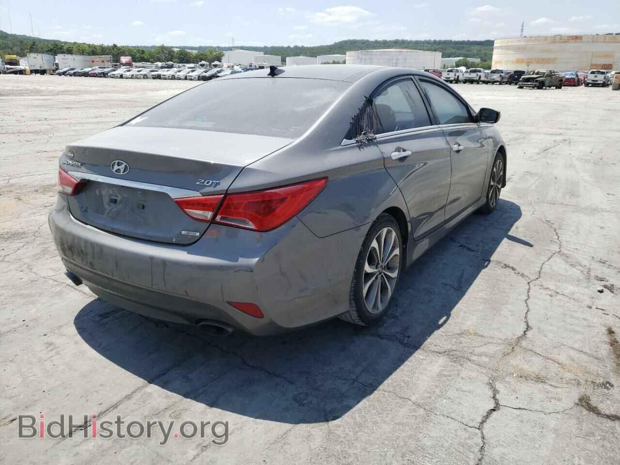 2014 HYUNDAI SONATA - VIN: 5NPEC4AB2EH841946 - Фото 4