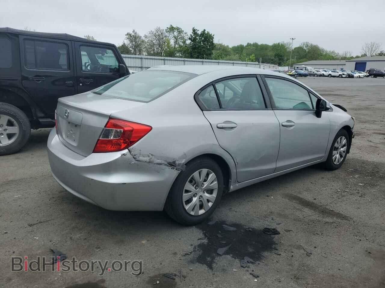 2012 HONDA CIVIC - VIN: 2HGFB2F59CH575816 - Фото 3