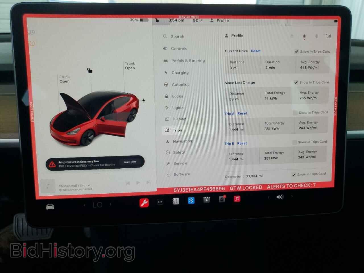 2023 TESLA MODEL 3 - VIN: 5YJ3E1EA4PF456696 - Фото 9