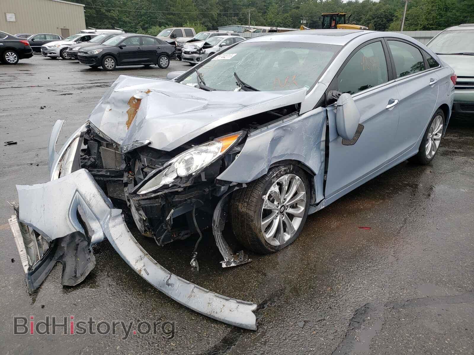 2013 HYUNDAI SONATA - VIN: 5NPEC4AC7DH596309 - Фото 2