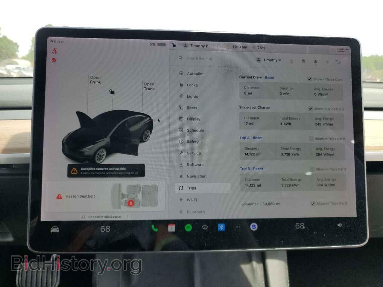 2021 TESLA MODEL 3 - VIN: 5YJ3E1EA5MF908067 - Фото 9