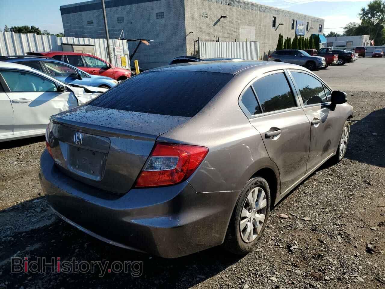 2012 HONDA CIVIC - VIN: 2HGFB2F5XCH522543 - Фото 4
