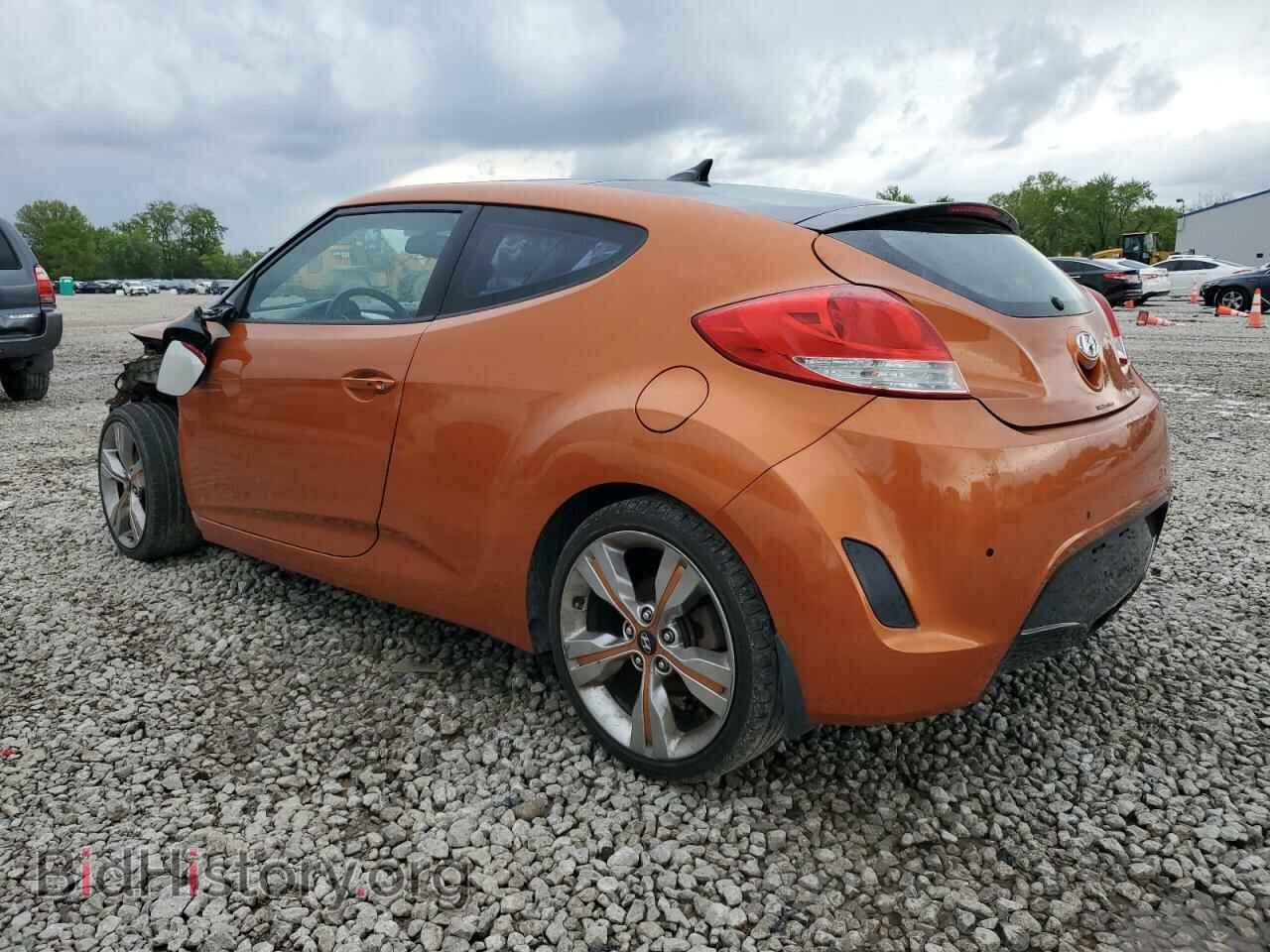 2012 HYUNDAI VELOSTER - VIN: KMHTC6AD4CU061336 - Фото 2
