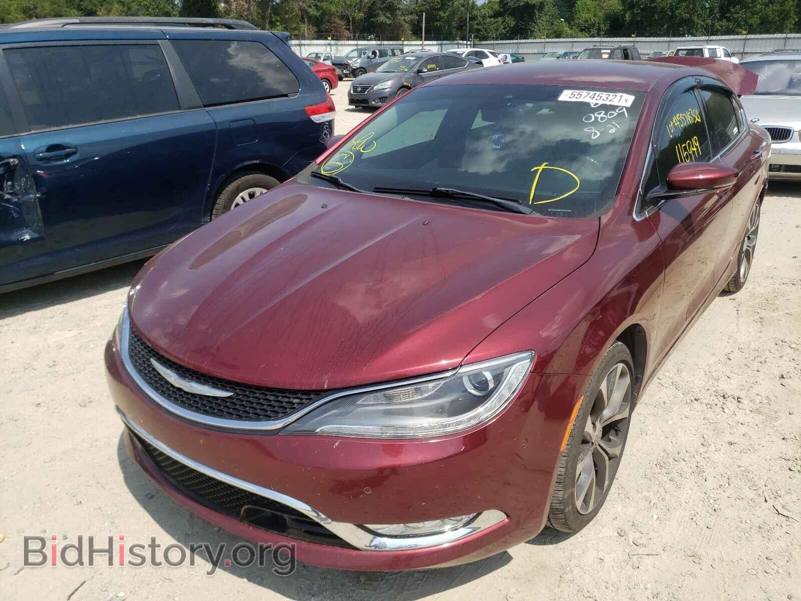 2015 CHRYSLER 200 - VIN: 1C3CCCCG1FN580809 - Фото 2