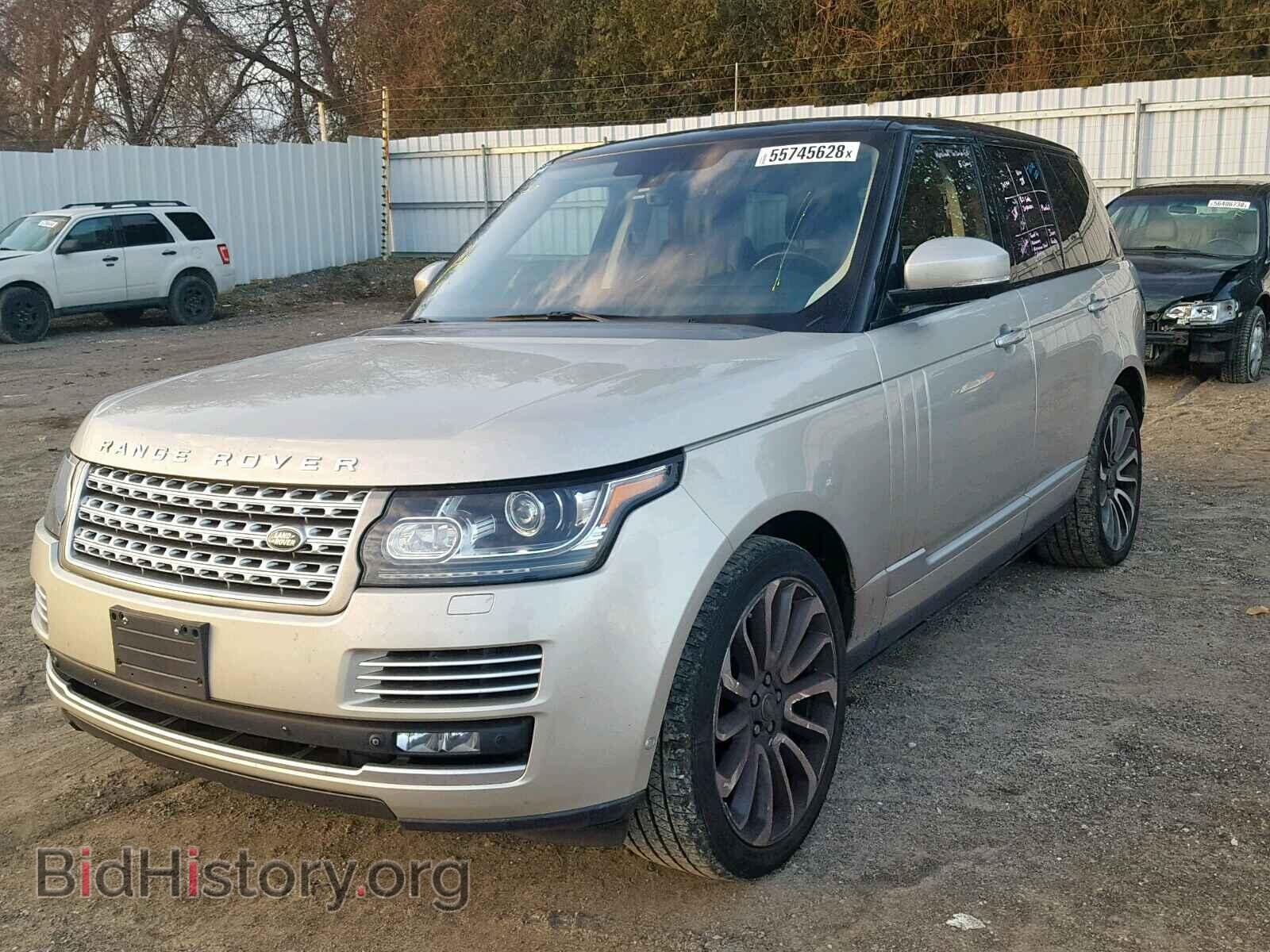 2014 LAND ROVER RANGE ROVE - VIN: SALGV2EF9EA148148 - Photo 2