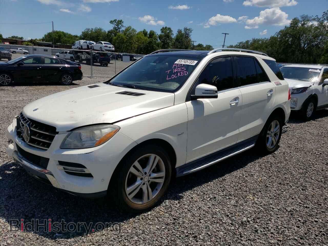 Photo 4JGDA5HBXCA032577 - MERCEDES-BENZ M-CLASS 2012