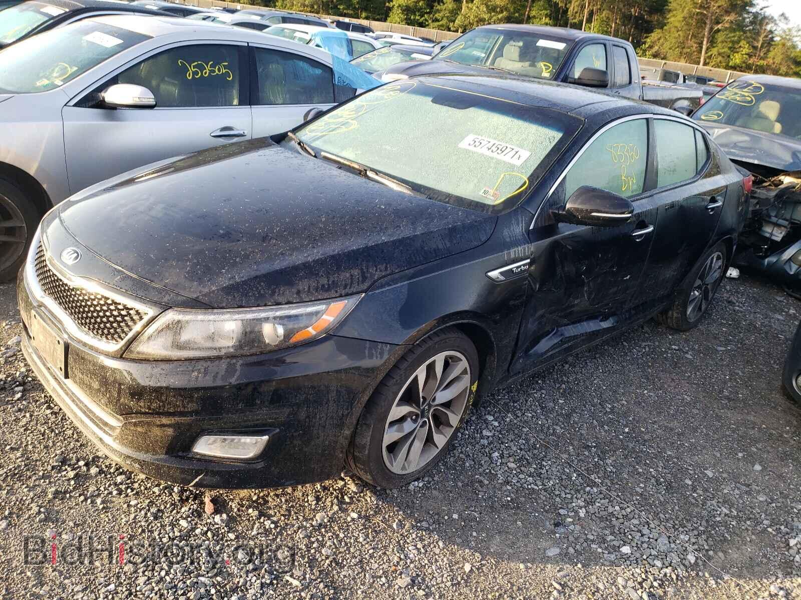 2015 KIA OPTIMA - VIN: 5XXGR4A69FG366948 - Фото 2
