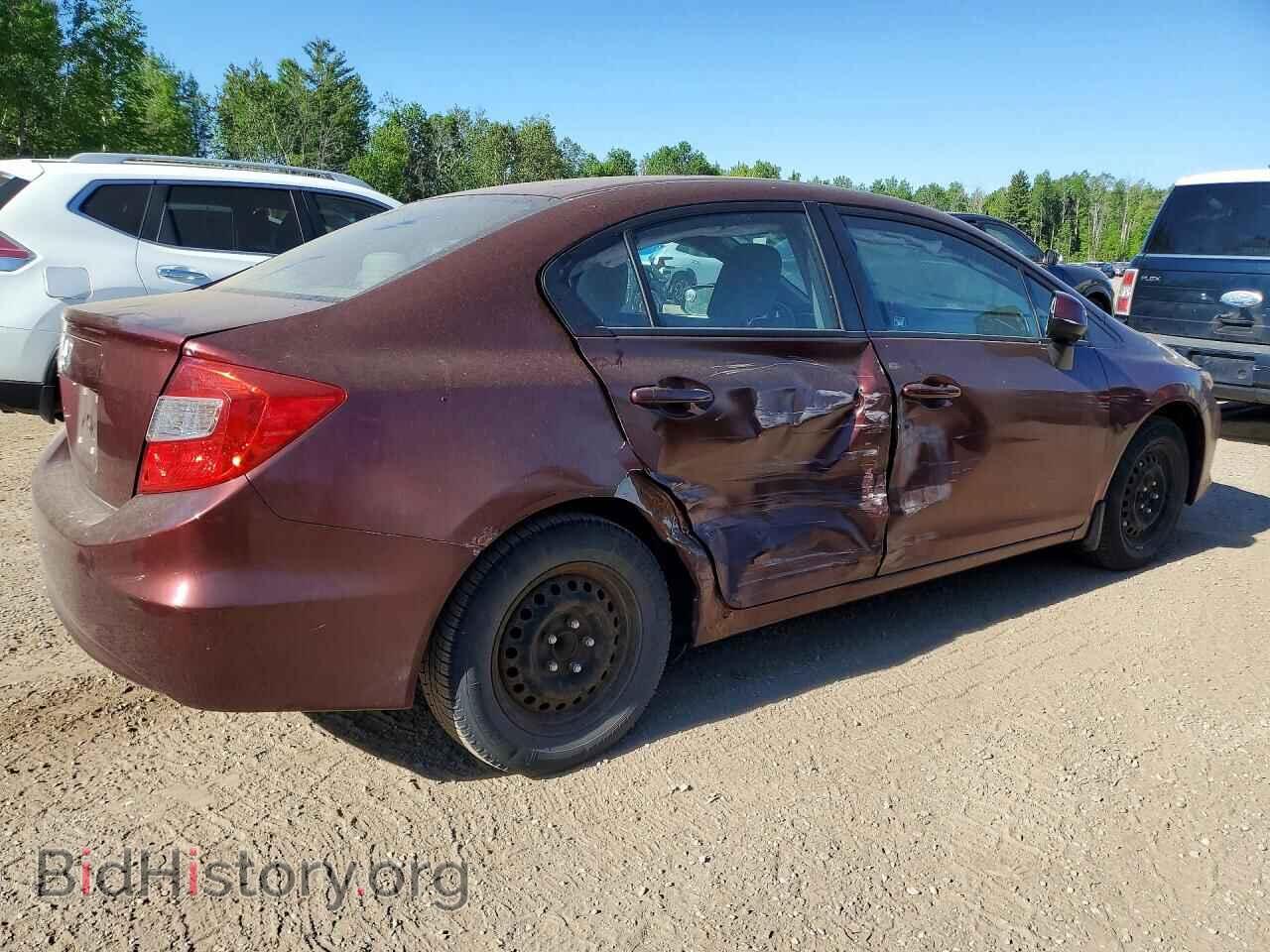 2012 HONDA CIVIC - VIN: 2HGFB2F47CH012478 - Фото 3