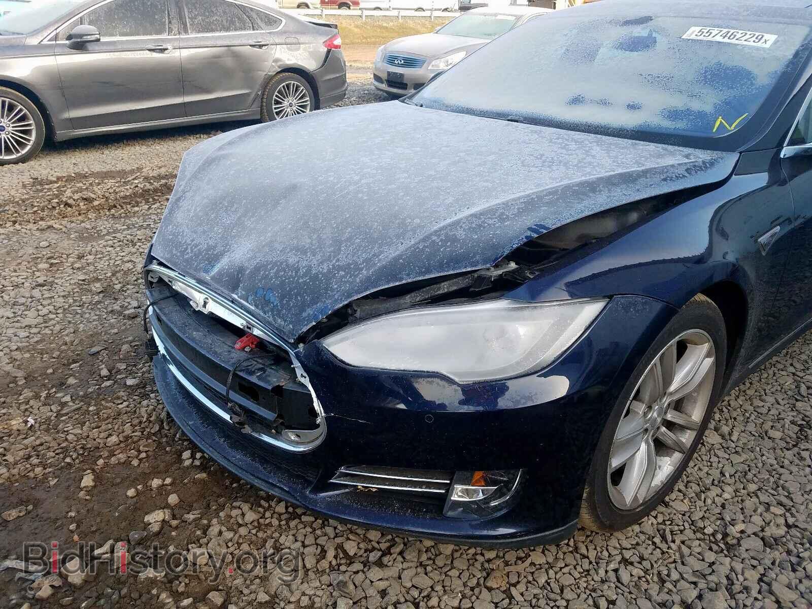 2014 TESLA MODEL S - VIN: 5YJSA1S10EFP37077 - Фото 9