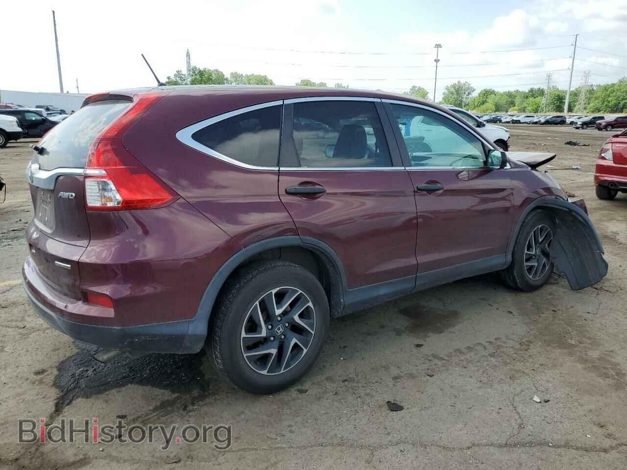 2016 HONDA CRV - VIN: 2HKRM4H47GH695021 - Фото 3