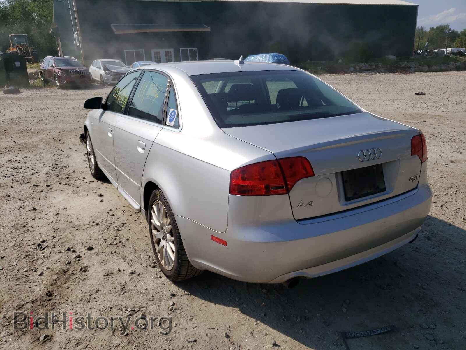 2008 AUDI A4 - VIN: WAUDF78E18A142434 - Фото 3