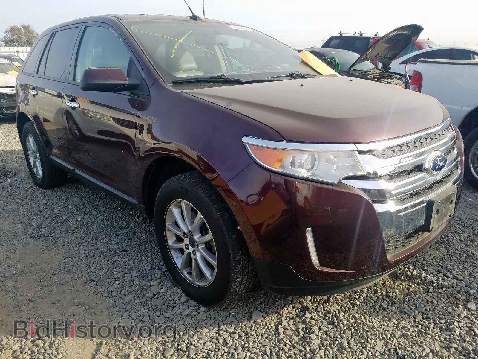Фотография 2FMDK4JC0BBB30045 - FORD EDGE SEL 2011