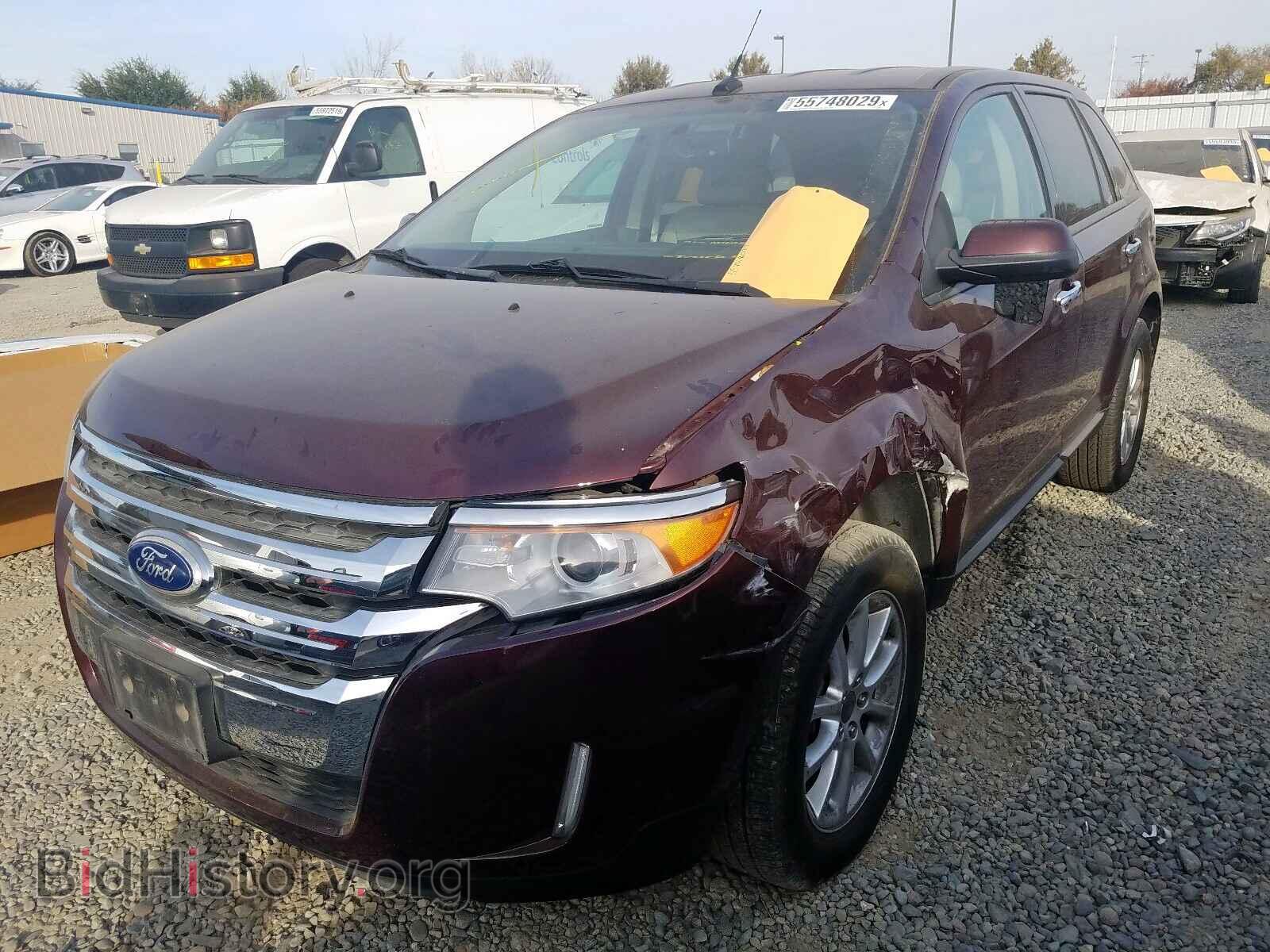 2011 FORD EDGE SEL - VIN: 2FMDK4JC0BBB30045 - Photo 2