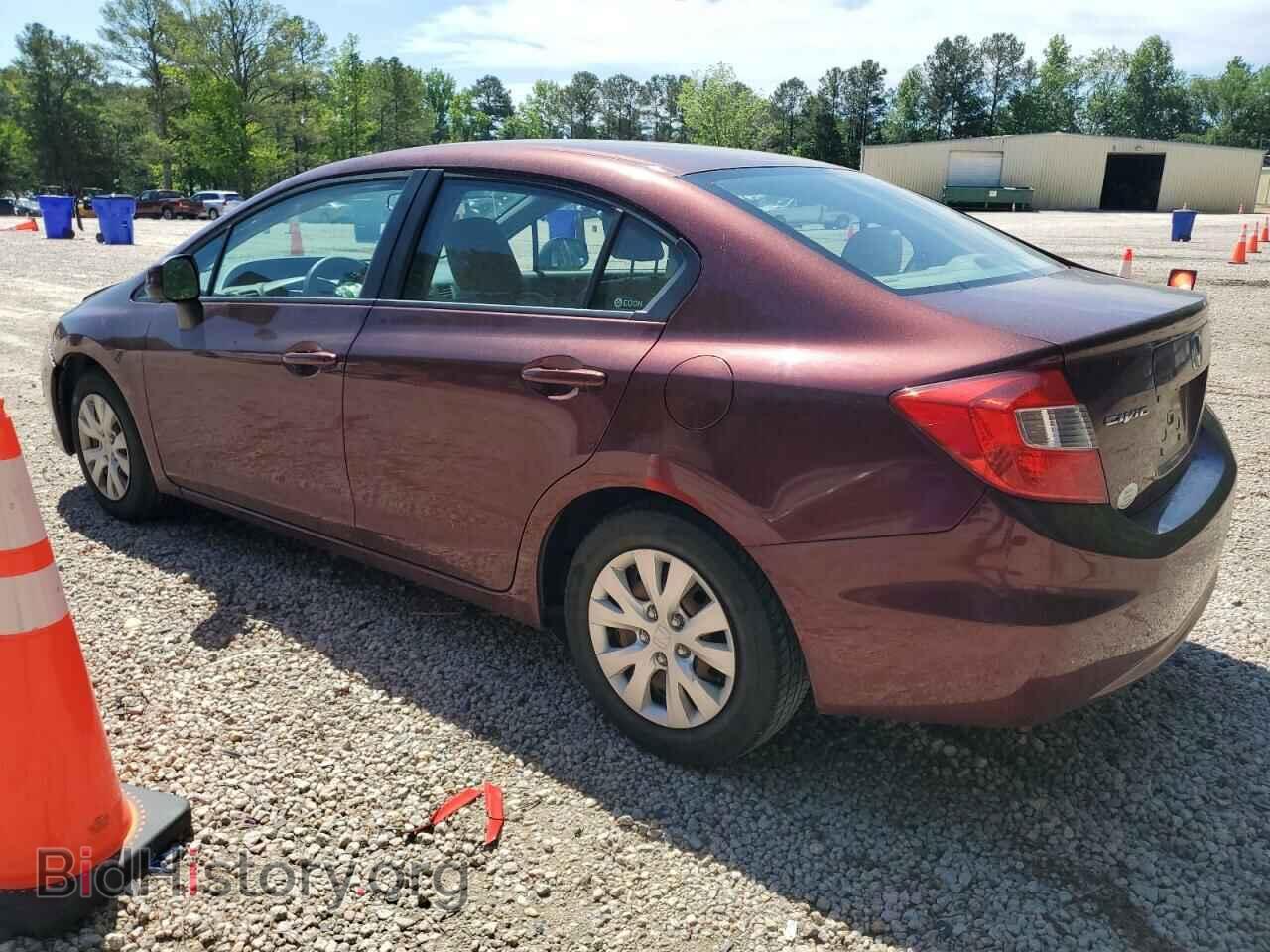 2012 HONDA CIVIC - VIN: 19XFB2F53CE079629 - Фото 2