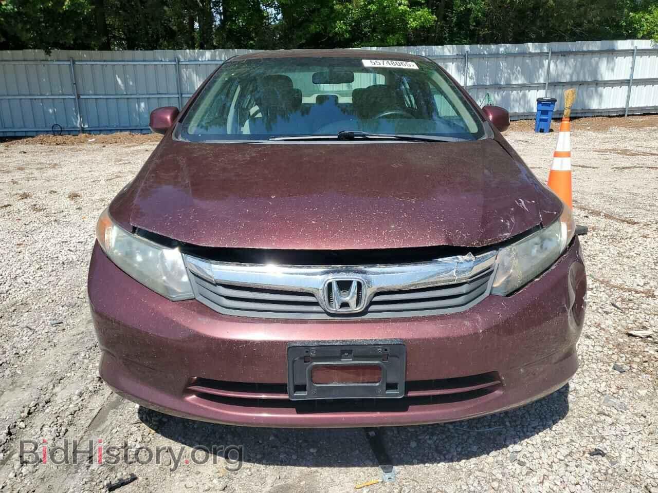 2012 HONDA CIVIC - VIN: 19XFB2F53CE079629 - Фото 5